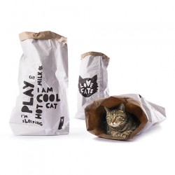 AIRE DE JEU pour chat Sac LOVE CATS' BAG MARTIN SELLIER - DOGFRENCHTOUCH