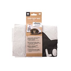 AIRE DE JEU pour chat Sac LOVE CATS' BAG MARTIN SELLIER - DOGFRENCHTOUCH