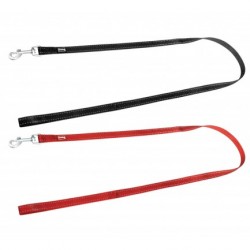 LAISSE REFLECHISSANTE pour chien couleur noir FREEDOG-DOGFRENCHTOUCH