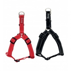 HARNAIS REFLECHISSANT pour chien couleur rouge FREEDOG-DOGFRENCHTOUCH