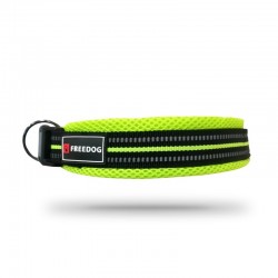 COLLIER pour chien SOFT SPORT couleur vert FREEDOG-DOGFRENCHTOUCH