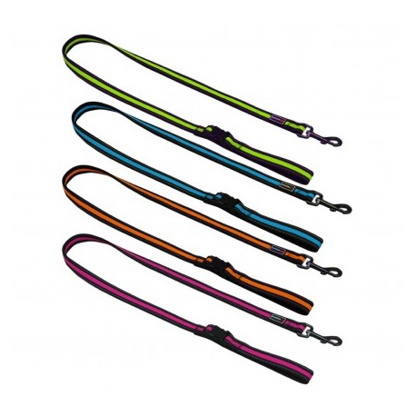 LAISSE REFLECHISSANTE pour chien SOFT SPORT couleur rose FREEDOG-DOGFRENCHTOUCH