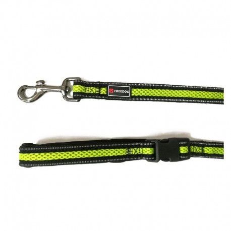 Laisse pour chien confortable vert SOFT SPORT FREEDOG