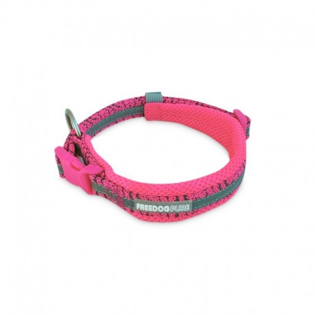 COLLIER pour chien PURE couleur rose FREEDOG-DOGFRENCHTOUCH