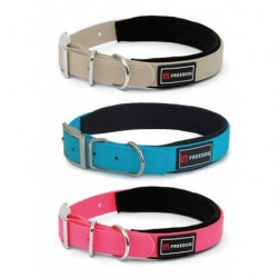 COLLIER CONFORT pour chien couleur bleu FUN ERGO FREEDOG-DOGFRENCHTOUCH