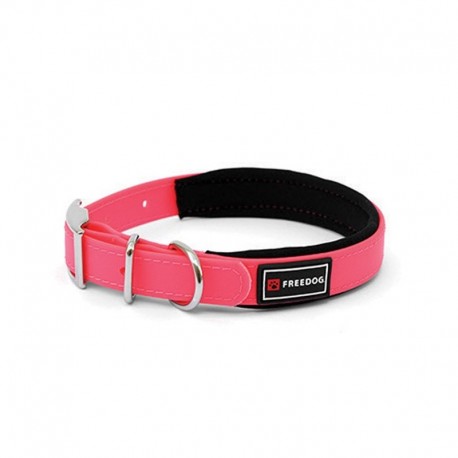 COLLIER confort pour chien rose FUN ERGO FREEDOG-DOGFRENCHTOUCH