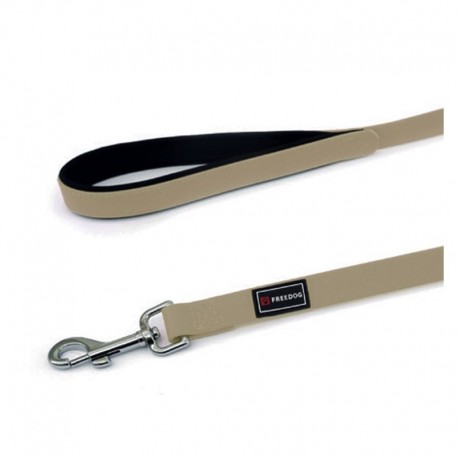 LAISSE CONFORT pour chien FUN couleur beige ERGO FREEDOG-DOGFRENCHTOUCH