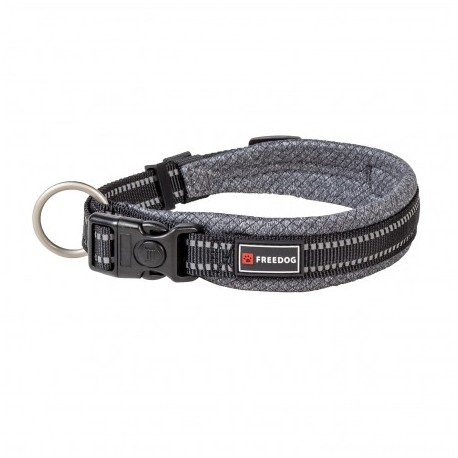 Collier gris pour chien SHIVA FREEDOG