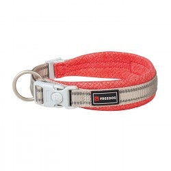 Collier rouge pour chien SHIVA FREEDOG