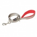 LAISSE REFLECHISSANTE pour chien SHIVA couleur rouge FREEDOG-DOGFRENCHTOUCH