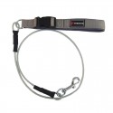LAISSE ANTI MORDILLAGE pour chien et chiot couleur grise FREEDOG-DOGFRENCHTOUCH