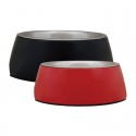 Gamelle en mélamine rouge BOWL avec bol inox amovible FREEDOG