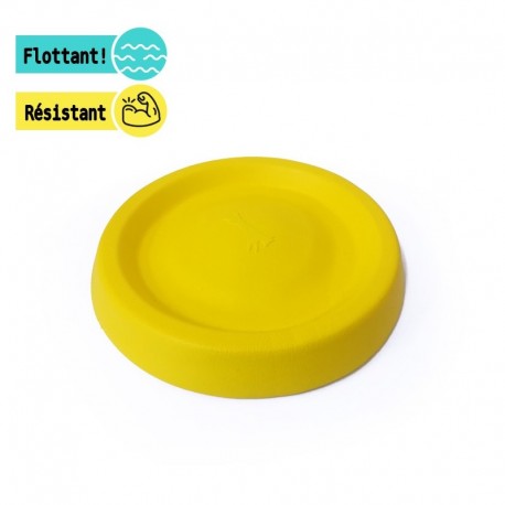 JOUET FRISBEE SOUPLE pour chien et chiot résistant et flottant FREEDOG-DOGFRENCHTOUCH