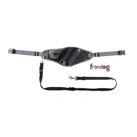 Ceinture et laisse de jogging Canicross pour chien FREEDOG