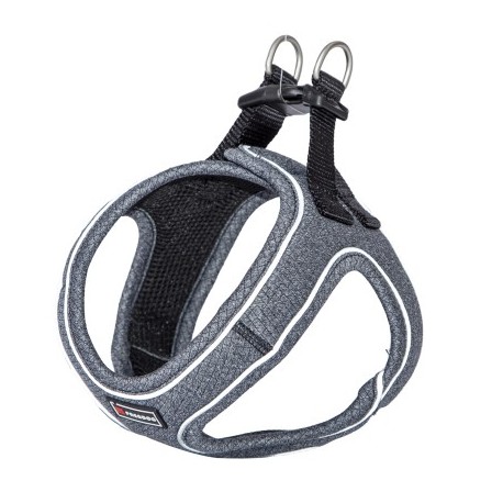 Harnais SHIVA gris pour chien FREEDOG