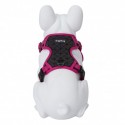 HARNAIS REFLECHISSANT pour chien BORÉAL couleur rose FREEDOG-DOGFRENCHTOUCH