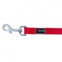 LAISSE ERGONOMIQUE pour chien nylon couleur rouge FREEDOG-DOGFRENCHTOUCH