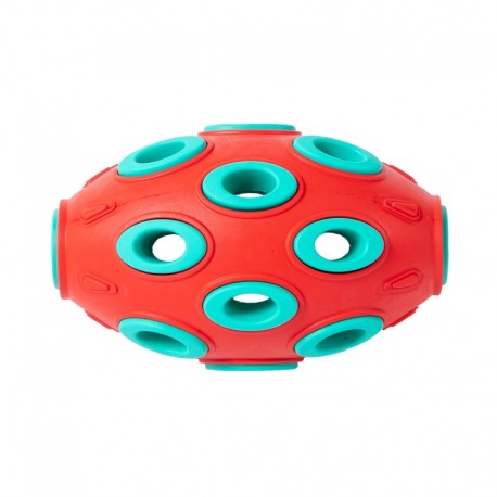 JOUET DISTRIBUTEUR FRIANDISES pour chien RUGBY FREEDOG-DOGFRENCHTOUCH