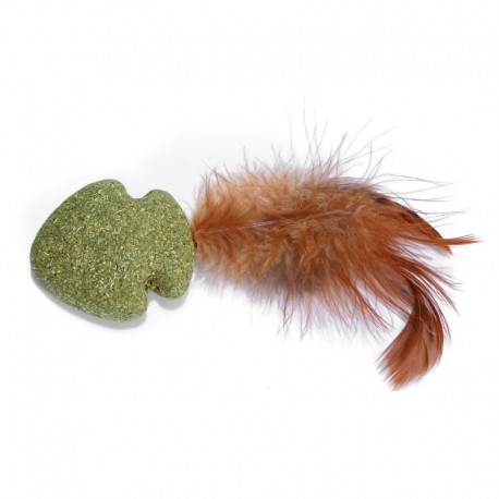 Champignon MATATABI avec plumes pour chat FREEDOG