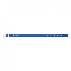 Collier nylon ergonomique bleu pour chien FREEDOG