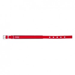 Collier nylon ergonomique rouge pour chien FREEDOG