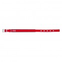 Collier nylon ergonomique rouge pour chien FREEDOG