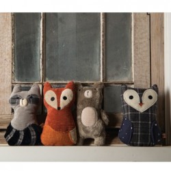 Peluche animaux de la forêt OURS LEMA pour chien DESIGNED BY LOTTE