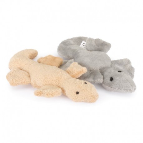 Peluche GECKO pour chat CAMON