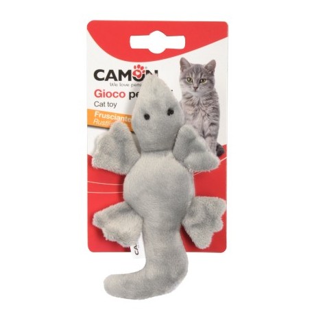 Peluche GECKO pour chat CAMON