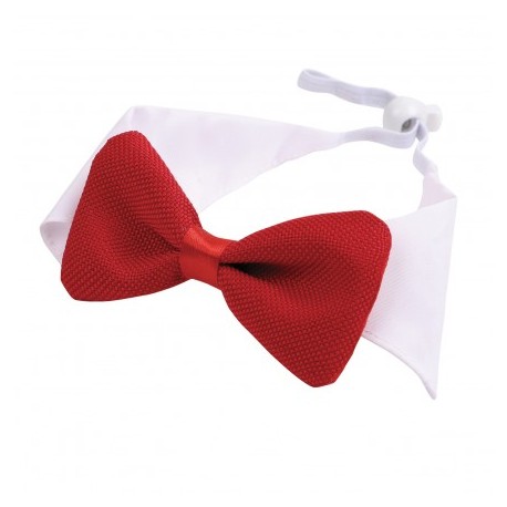 Nœud papillon pour chien ou chat de Noël rouge WOUAPY