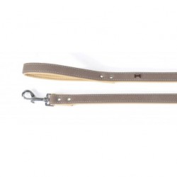 Laisse en cuir décor os TIMBER pour chien CAMON