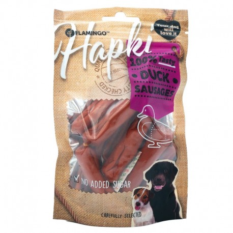 Friandises saucisse au canard pour chiens FLAMINGO