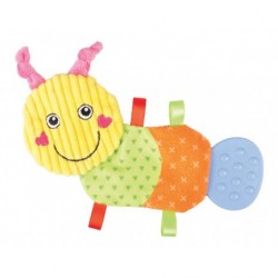 Peluche chenille TPR pour chien FLAMINGO