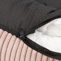 COUSSIN DEHOUSSABLE pour chien ou chat VELOURS CÔTELE gris DESIGNED BY LOTTE-DOGFRENCHTOUCH