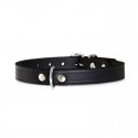 Collier cuir noir RONDO KARLIE