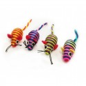 Souris multicolores de 6 cm pour chat KARLIE