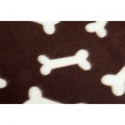 PLAID POLAIRE pour chien ou chat MARRON KARLIE - DOGFRENCHTOUCH