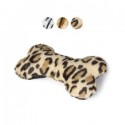 Peluche pour chien forme Os jungle sonore de 18 cm KARLIE