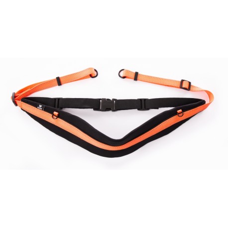 Ceinture running pro+ pour chien couleur orange ARKA HAOK