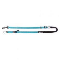 LONGE pour chien ANTI-CHOCS réglable CANICROSS couleur bleu ARKA HAOK-DOGFRENCHTOUCH