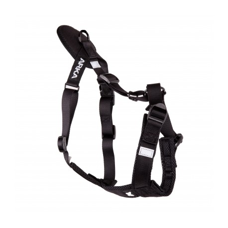 Harnais pour chien CANICROSS Basic couleur noir ARKA HAOK