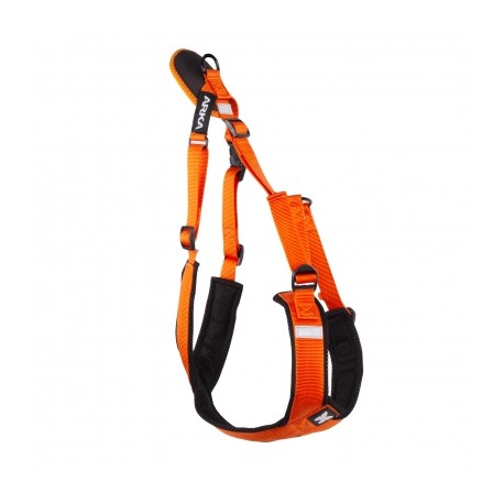 HARNAIS pour chien CANICROSS BASIC couleur orange MARTIN SELLIER-DOGFRENCHTOUCH