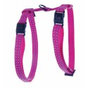 HARNAIS pour chat réglable nylon FLASH rose ARKA HAOK-DOGFRENCHTOUCH