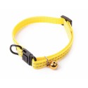 COLLIER REGLABLE pour chat en nylon jaune FLASH MARTIN SELLIER-DOGFRENCHTOUCH