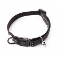 COLLIER REGLABLE pour chat en nylon noir FLASH MARTIN SELLIER-DOGFRENCHTOUCH