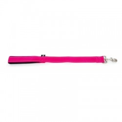 Laisse courte pour chien Néo Plus couleur rose ARKA HAOK