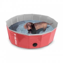 PISCINE pour chien MARTIN POOL couleur rouge MARTIN SELLIER