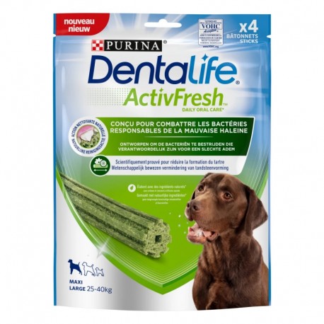 FRIANDISES DENTALIFE ACTIVFRESH pour chien large 25 à 40 kg PURINA-DOGFRENCHTOUCH