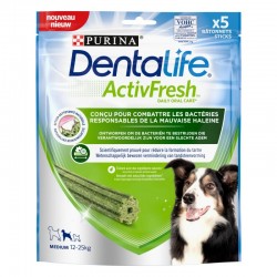 FRIANDISES DENTALIFE ACTIVFRESH pour chien medium 12 à 25 kg PURINA-DOGFRENCHTOUCH
