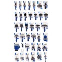 Brosse rouleau adhésif HERY